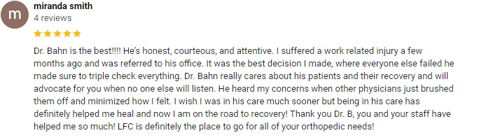 Chiropractic Lawrenceville NJ Miranda Smith Testimonial